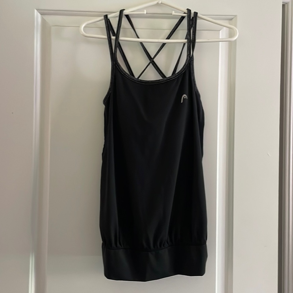 Head brand workout top